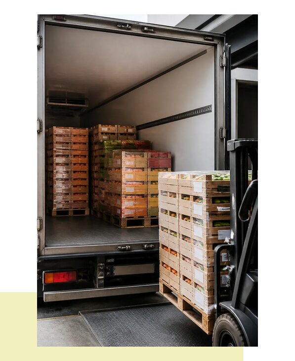 Перевозка сельхозпродукции на паллетах с доставкой в Мичуринск